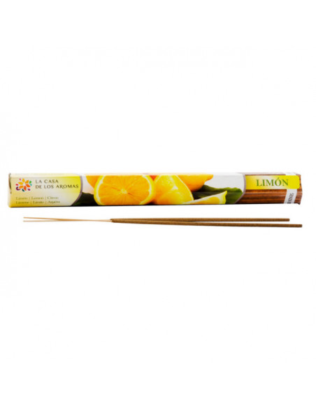 LA CASA DE LOS AROMAS INTENSO Kadzidła zapachowe LIMON, 100+20 szt pakiet 5+1