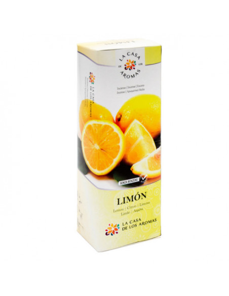 LA CASA DE LOS AROMAS INTENSO Kadzidła zapachowe LIMON, 100+20 szt pakiet 5+1