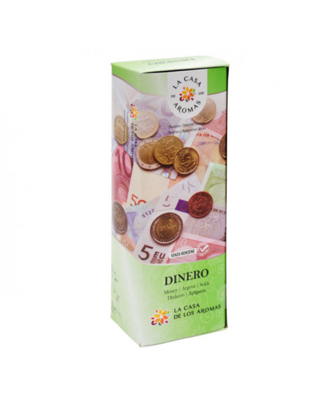 LA CASA DE LOS AROMAS INTENSO Kadzidła zapachowe DINERO, 100+20 szt pakiet 5+1