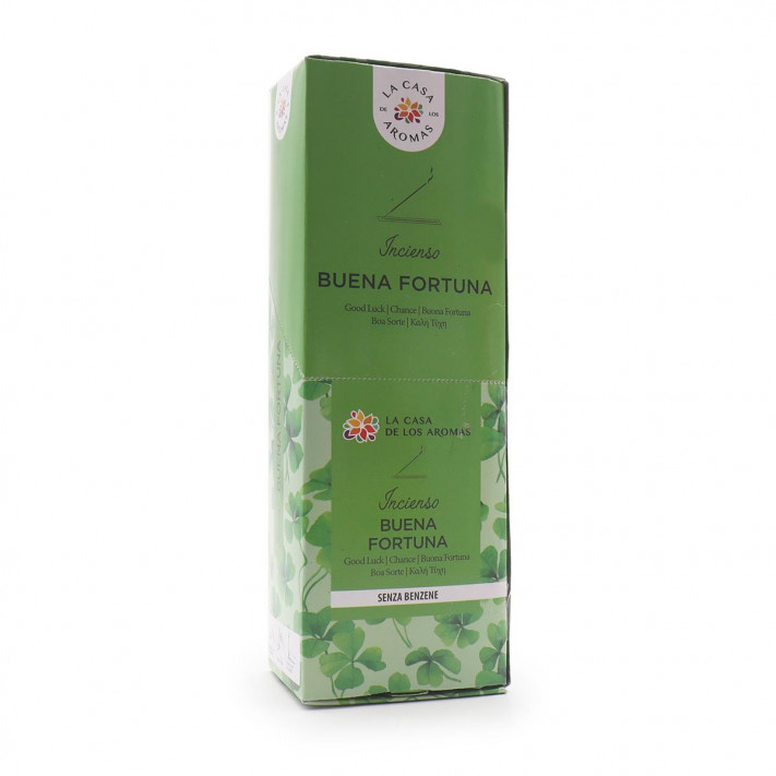LA CASA DE LOS AROMAS INTENSO Kadzidła zapachowe BUENA FORTUNA, 100+20 szt pakiet 5+1