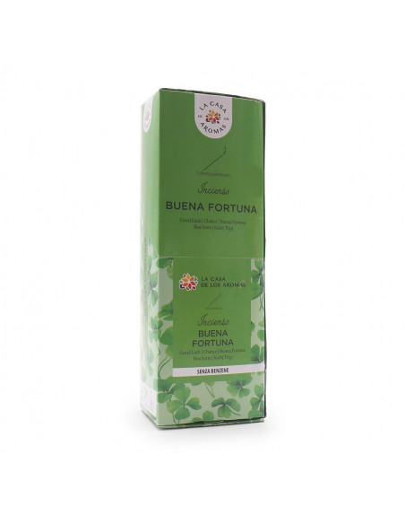 LA CASA DE LOS AROMAS INTENSO Kadzidła zapachowe BUENA FORTUNA, 100+20 szt pakiet 5+1