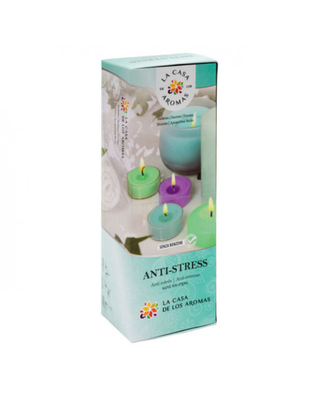 LA CASA DE LOS AROMAS INTENSO Kadzidła zapachowe ANTISTRESS, 100+20 szt pakiet 5+1