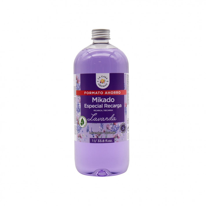 LA CASA DE LOS AROMAS INTENSO Płyn zapachowy LAWENDA, 1000 ml zapas