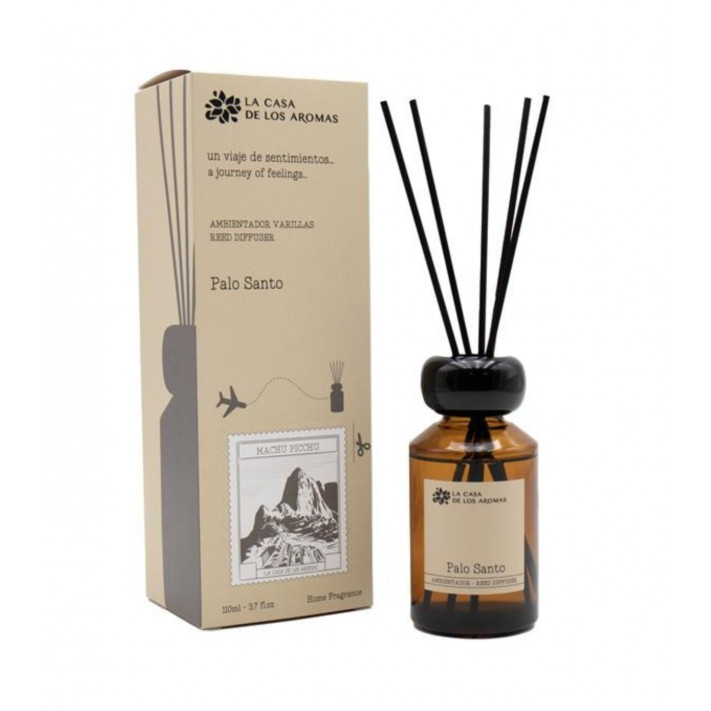 LA CASA DE LOS AROMAS JOURNEY  Patyczki zapachowe PALO SANTO, 110 ml