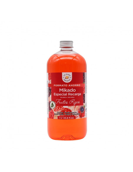 LA CASA DE LOS AROMAS INTENSO Płyn zapachowy CZERWONE OWOCE, 1000 ml  zapas
