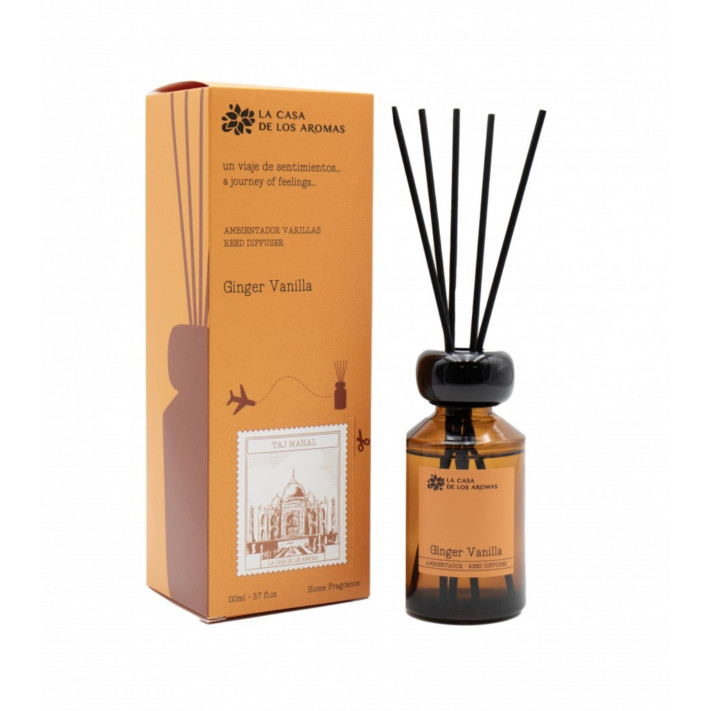 LA CASA DE LOS AROMAS JOURNEY  Patyczki zapachowe VANILLA, 110 ml