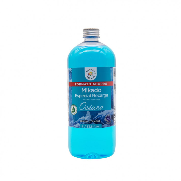 LA CASA DE LOS AROMAS INTENSO Płyn zapachowy OCEAN, 1000 ml zapas