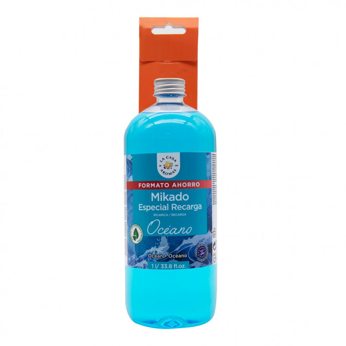 LA CASA DE LOS AROMAS INTENSO Płyn zapachowy OCEAN, 1000 ml zapas
