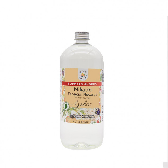 LA CASA DE LOS AROMAS INTENSO Płyn zapachowy KWIAT POMARAŃCZY, 1000 ml zapas