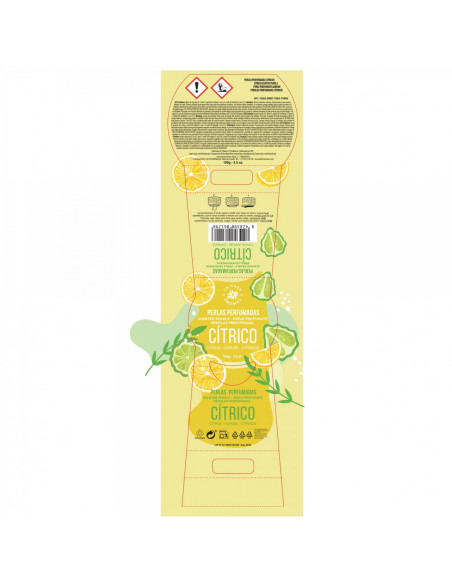LA CASA DE LOS AROMAS Odświeżacz powietrza w żelu CITRICO, 100 g