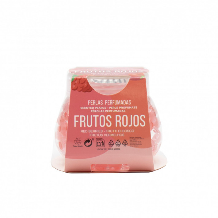 LA CASA DE LOS AROMAS Odświeżacz powietrza w żelu RED ROJOS, 100 g