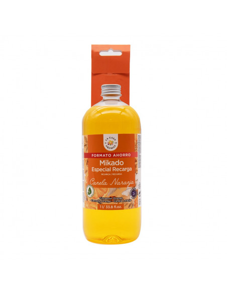 LA CASA DE LOS AROMAS INTENSO Płyn zapachowy CYNAMON POMARAŃCZA, 1000 ml  zapas