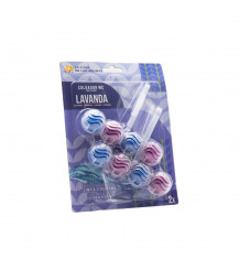 LA CASA DE LOS AROMAS Zawieszka do toalety LAWENDA, 2x56 g 2