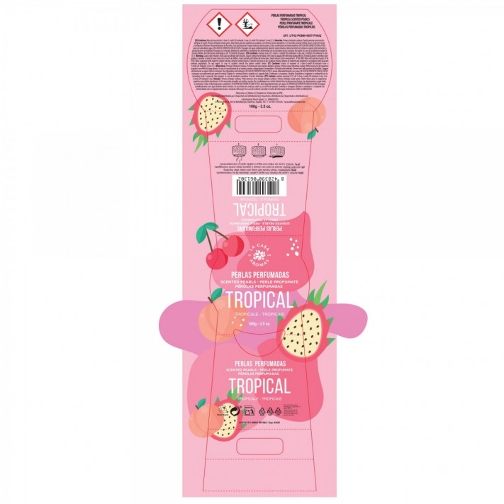 LA CASA DE LOS AROMAS Odświeżacz powietrza w żelu TROPICAL, 100 g
