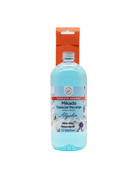 LA CASA DE LOS AROMAS INTENSO Płyn zapachowy KWIAT BAWEŁNY, 1000 ml zapas