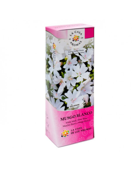 LA CASA DE LOS AROMAS INTENSO Kadzidła zapachowe MUSGO BLANCO, 100+20 szt pakiet 5+1