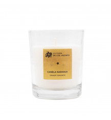LA CASA DE LOS AROMAS X-MAS Świeca zapachowa CYNAMON-POMARAŃCZA, 120 g 2
