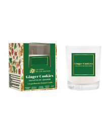 LA CASA DE LOS AROMAS X-MAS Świeca zapachowa IMBIROWE CIASTECZKA, 120 g 2