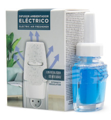 LA CASA DE LOS AROMAS Elektryczny odświeżacz powietrza urządzenie + wkład BIAŁE KWIATY, 20 ml 2