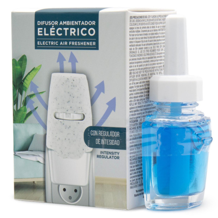 LA CASA DE LOS AROMAS Elektryczny odświeżacz powietrza urządzenie + wkład BIAŁE KWIATY, 20 ml