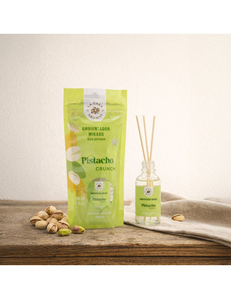 LA CASA DE LOS AROMAS Patyczki zapachowe PISTACJA, 30 ml