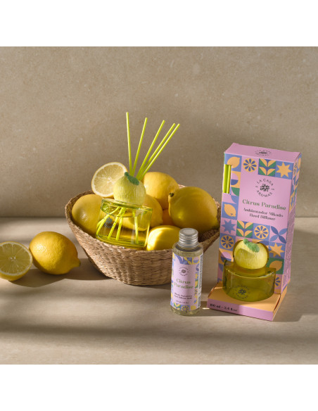LA CASA DE LOS AROMAS FRUITY Patyczki zapachowe OWOCOWY RAJ CYTRUSOWY, 100 ml