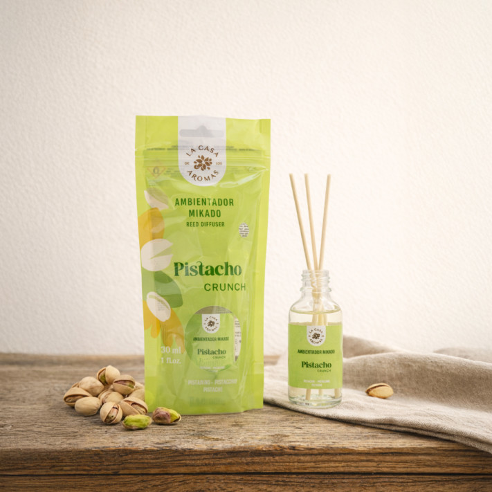 LA CASA DE LOS AROMAS Patyczki zapachowe PISTACJA, 30 ml