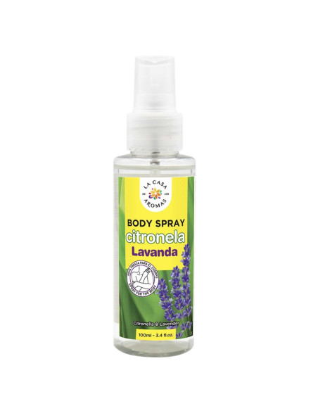 LA CASA DE LOS AROMAS CITRONELLA Mgiełka do ciała o zapachu LAWENDA, 100 ml