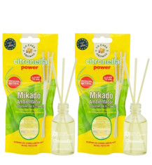 CITRONELLA LA CASA DE LOS AROMAS Patyczki zapachowe 30 ml, pakiet 2 opakwań