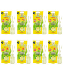 CITRONELLA LA CASA DE LOS AROMAS Patyczki zapachowe 30 ml, pakiet 8 opakwań