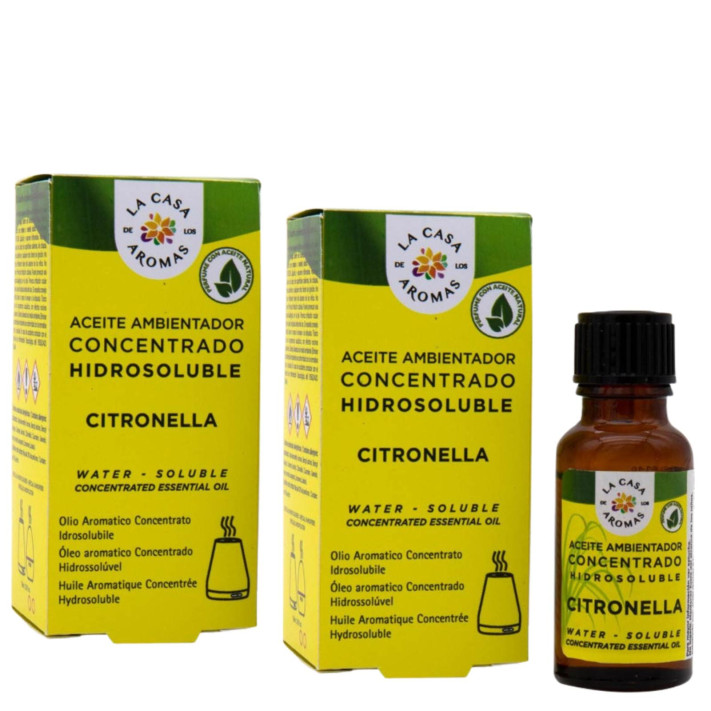 CITRONELLA LA CASA DE LOS AROMAS Olejek zapachowy 18 ml, pakiet 2 szt.
