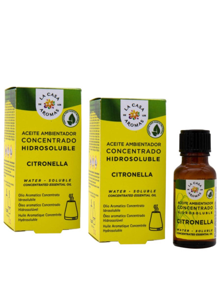 CITRONELLA LA CASA DE LOS AROMAS Olejek zapachowy 18 ml, pakiet 2 szt.