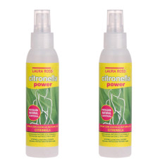 CITRONELLA LA CASA DE LOS AROMAS Mgiełka do ciała o zapachu TRAWY CYTRYNOWEJ 125 ml, pakiet 2 szt.