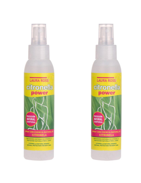CITRONELLA LA CASA DE LOS AROMAS Mgiełka do ciała o zapachu TRAWY CYTRYNOWEJ 125 ml, pakiet 2 szt.