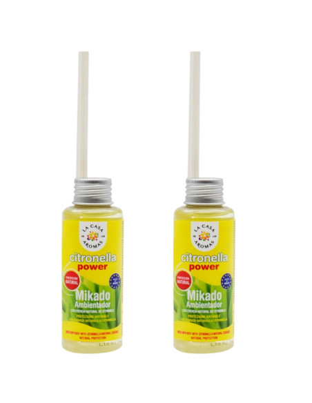 LA CASA DE LOS AROMAS Patyczki o zapachu TRAWY CYTRYNOWEJ, 100 ml zapas