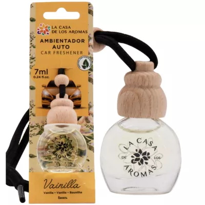 LA CASA DE LOS AROMAS Odświeżacz do samochodu WANILIA, 7 ml  2