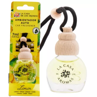 LA CASA DE LOS AROMAS Odświeżacz do samochodu CYTRYNA, 7 ml 2