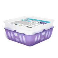 LA CASA DE LOS AROMAS FRESH & GO Pochłaniacz wilgoci LAWENDA, pudełko 300 g