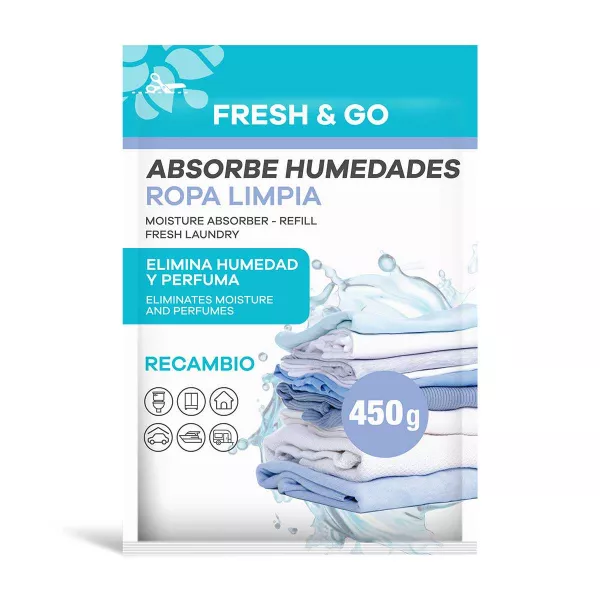 LA CASA DE LOS AROMAS FRESH & GO Pochłaniacz wilgoci BAWEŁNA, wkład 450 g
