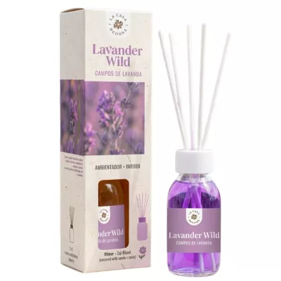 LA CASA DE LOS AROMAS BASIC Patyczki zapachowe LAWENDER WILD, 95 ml  2