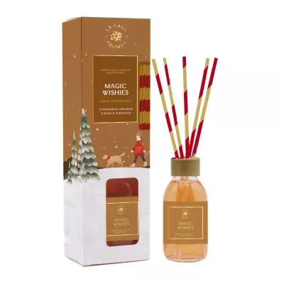 LA CASA DE LOS AROMAS X-MAS Patyczki zapachowe CYNAMON-POMARAŃCZA, 95 ml