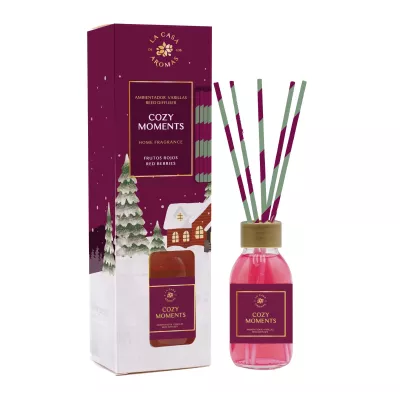 LA CASA DE LOS AROMAS X-MAS Patyczki zapachowe CZERWONE OWOCE, 95 ml