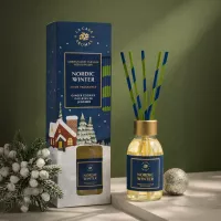 LA CASA DE LOS AROMAS X-MAS Patyczki zapachowe CYNAMON - ŚLIWKA, 95 ml