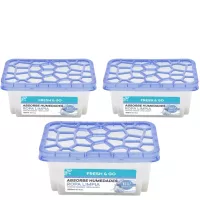 FRESH & GO Pochłaniacz wilgoci BAWEŁNA, pudełko 300 g, pakiet 3 szt