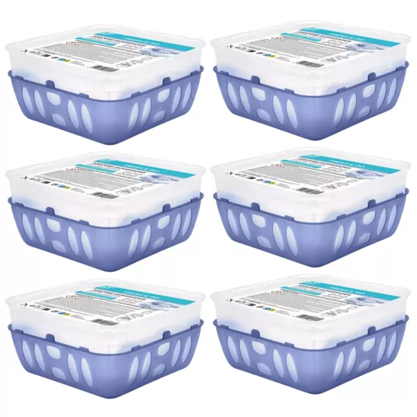 FRESH & GO Pochłaniacz wilgoci BAWEŁNA, pudełko 450 g, pakiet 6 szt.