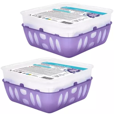 FRESH & GO Pochłaniacz wilgoci LAWENDA, pudełko 450 g, pakiet 2 szt.
