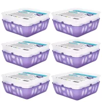 FRESH & GO Pochłaniacz wilgoci LAWENDA, pudełko 450 g, pakiet 6 szt.