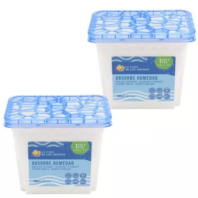 LA CASA DE LOS AROMAS Pochłaniacz wilgoci NEUTRAL 700 ml, pakiet 2 szt.