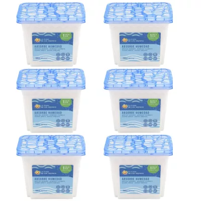 LA CASA DE LOS AROMAS Pochłaniacz wilgoci NEUTRAL 700 ml, pakiet 6 szt.