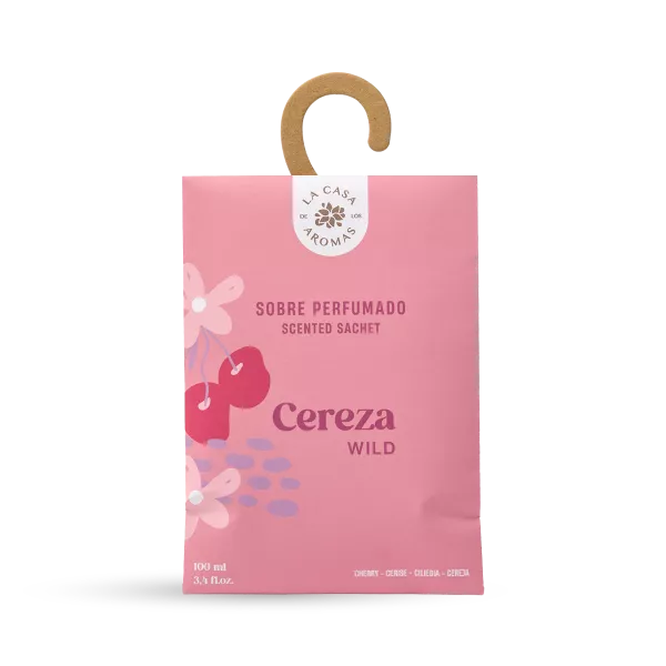 LA CASA DE LOS AROMAS INTENSO Saszetka zapachowa WIŚNIA, 100 ml